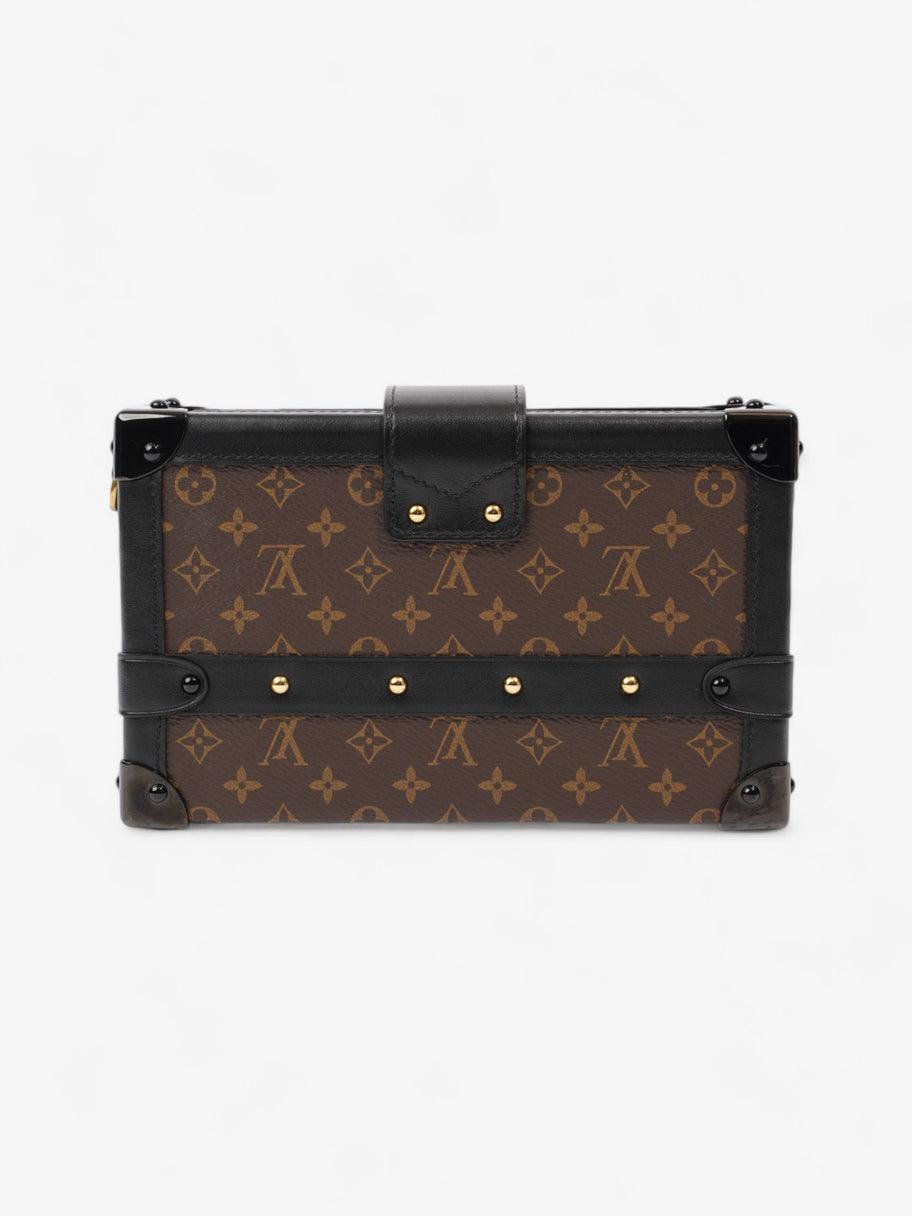 Louis Vuitton Petite Malle Bag Monogram / Black Coated Canvas Image 4