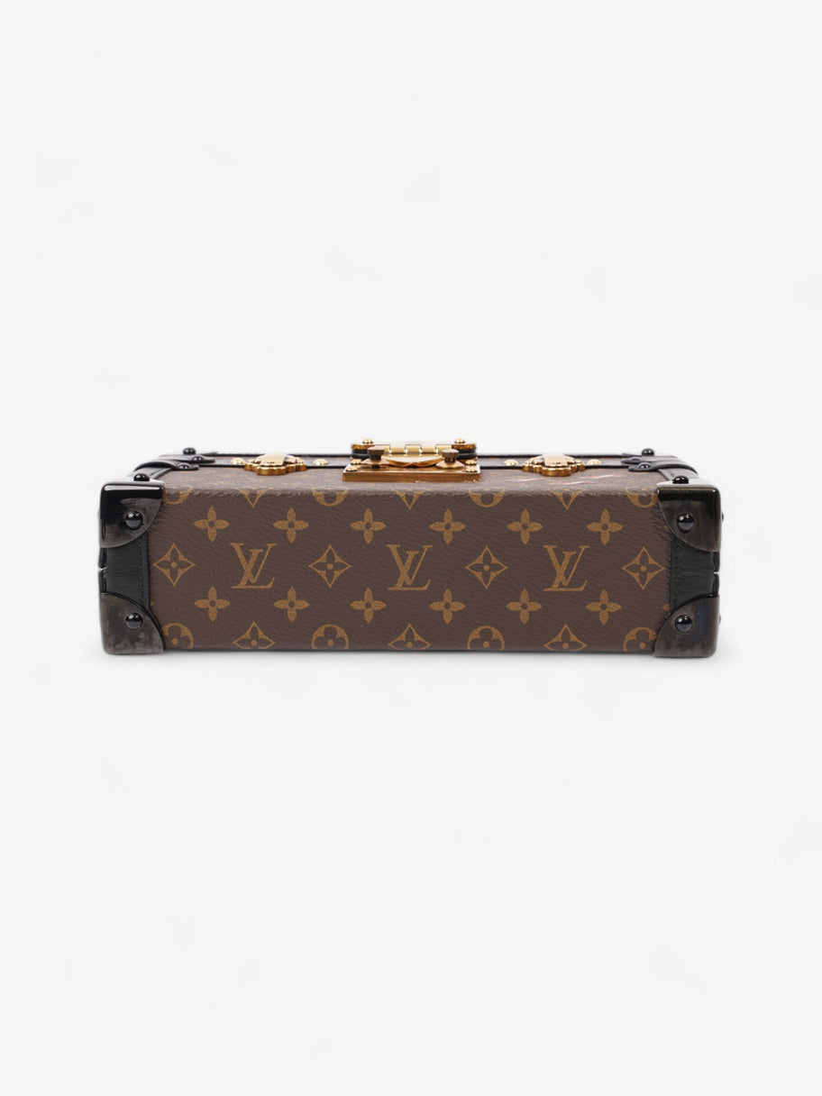 Louis Vuitton Petite Malle Bag Monogram / Black Coated Canvas Image 6