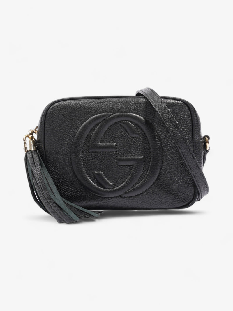  Gucci Soho Disco  Black Leather Small