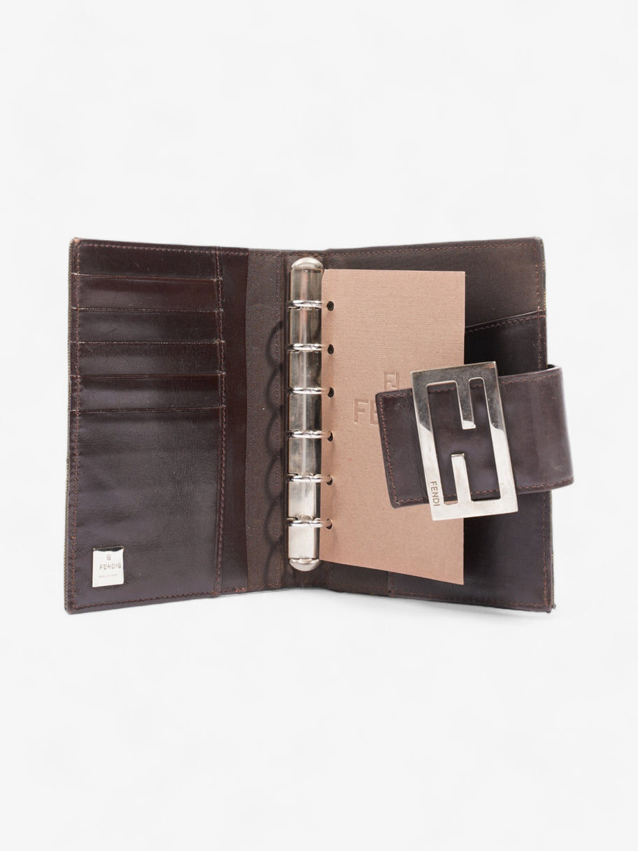 Fendi Agenda Tobacco / Brown Canvas Image 2