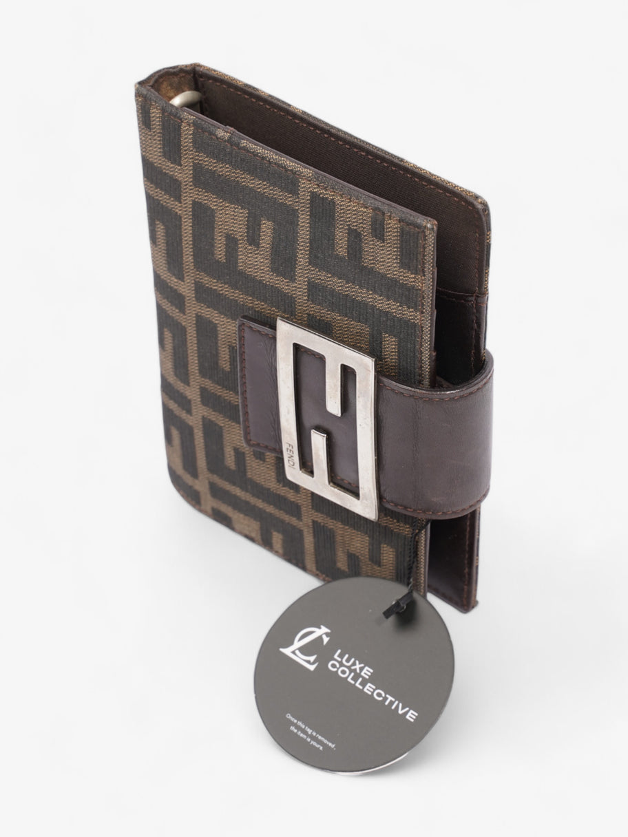 Fendi Agenda Tobacco / Brown Canvas Image 6