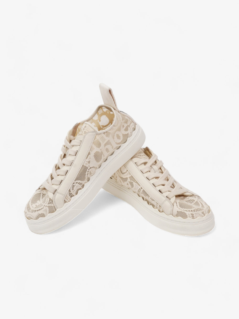 Chloe Lauren Sneaker White Lace EU 39 UK 6 Image 10