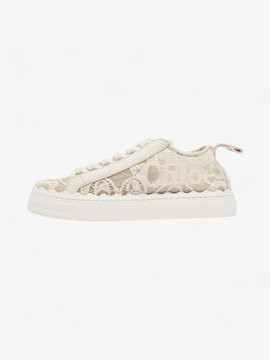 Chloe Lauren Sneaker White Lace EU 39 UK 6 Image 3