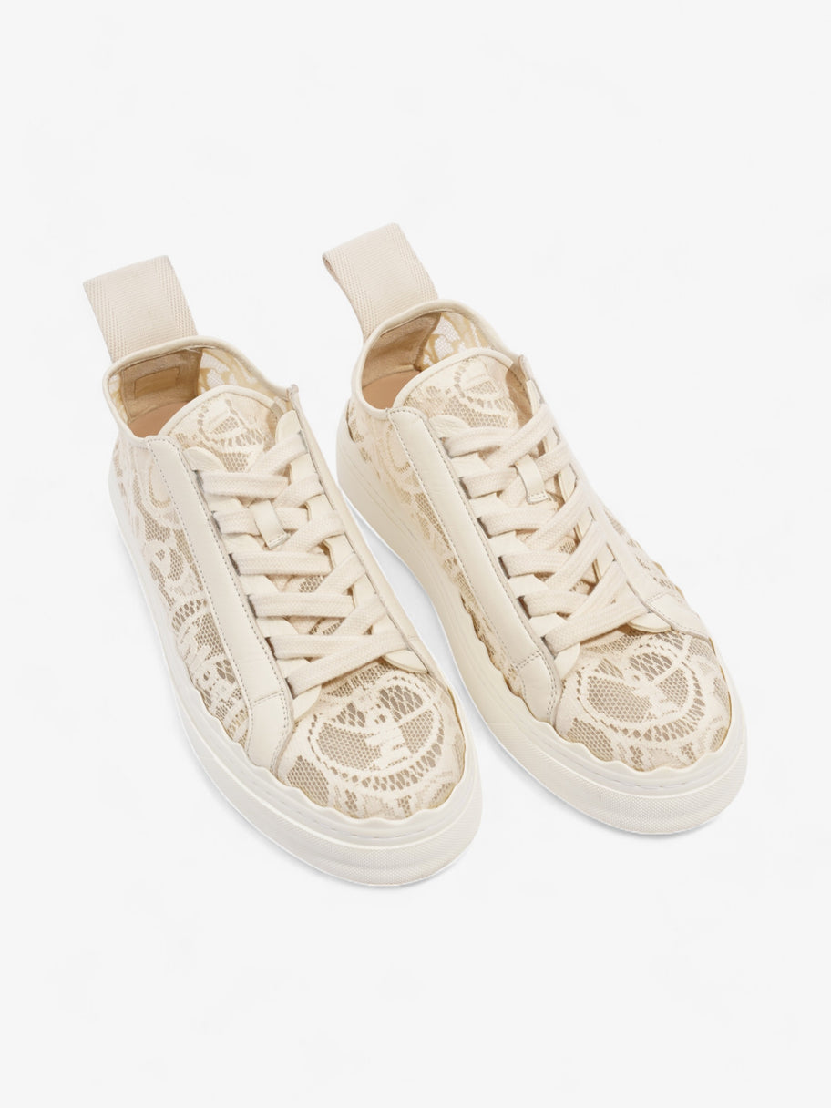 Chloe Lauren Sneaker White Lace EU 39 UK 6 Image 8