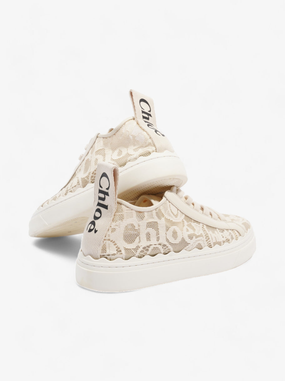 Chloe Lauren Sneaker White Lace EU 39 UK 6 Image 9