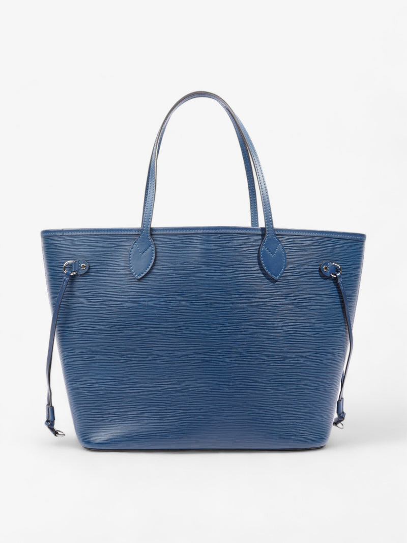  Louis Vuitton Neverfull MM Covalt Blue Epi Leather