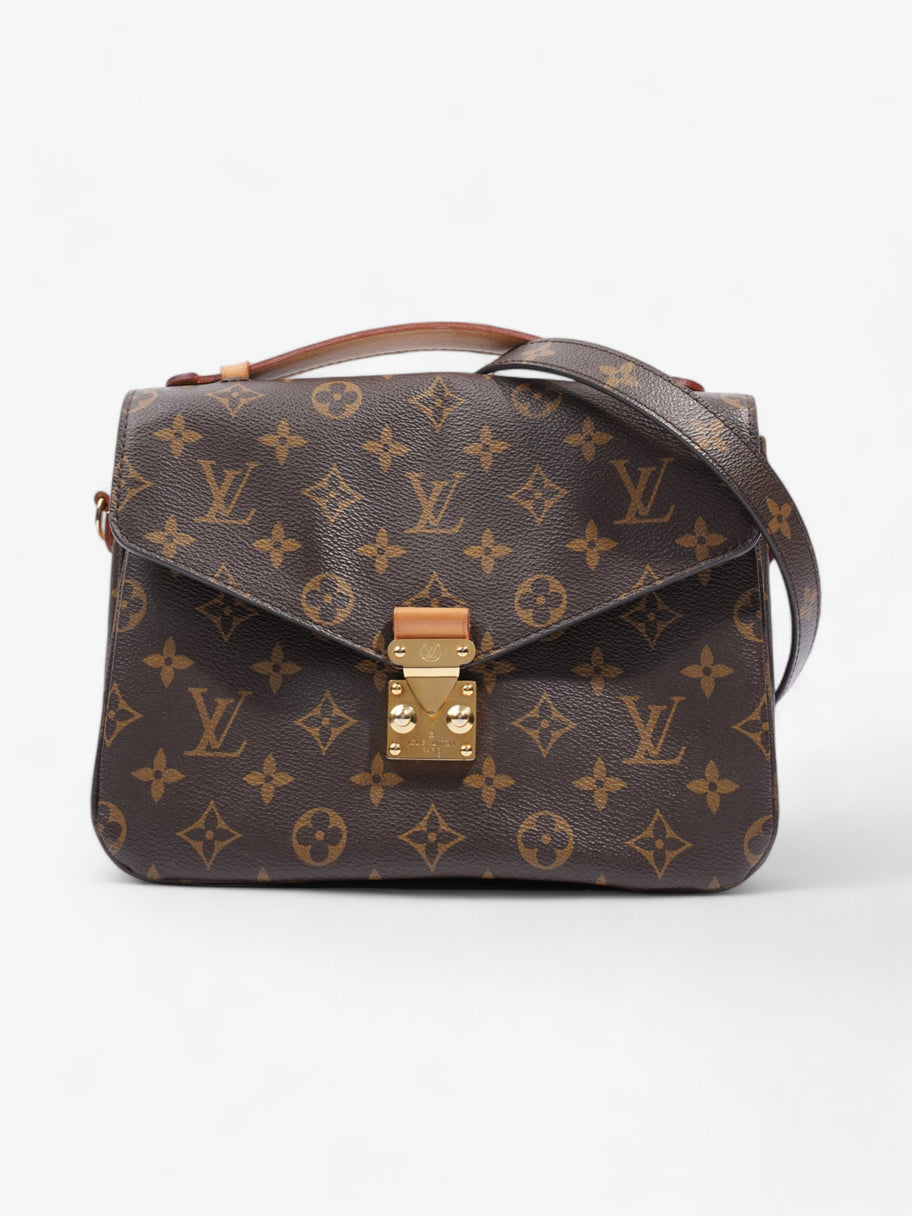 Louis Vuitton Pochette Metis Monogram Coated Canvas Image 1