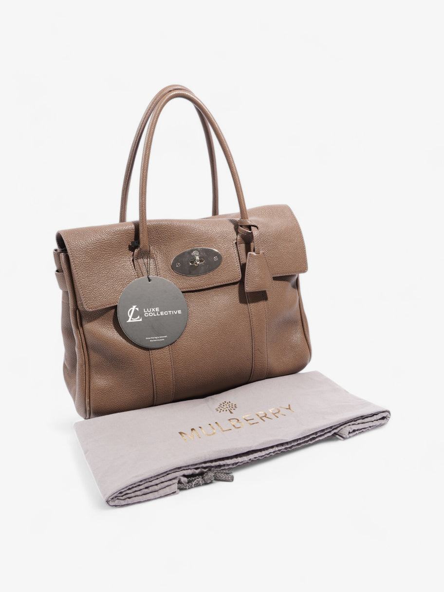 Mulberry Bayswater Brown Grained Leather Image 10