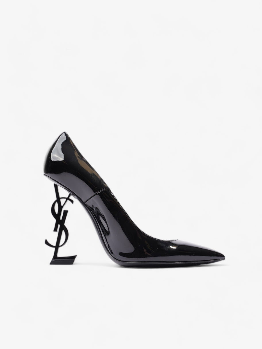 Saint Laurent Opyum Heels 110 Black Patent Leather EU 40 UK 7 Image 4