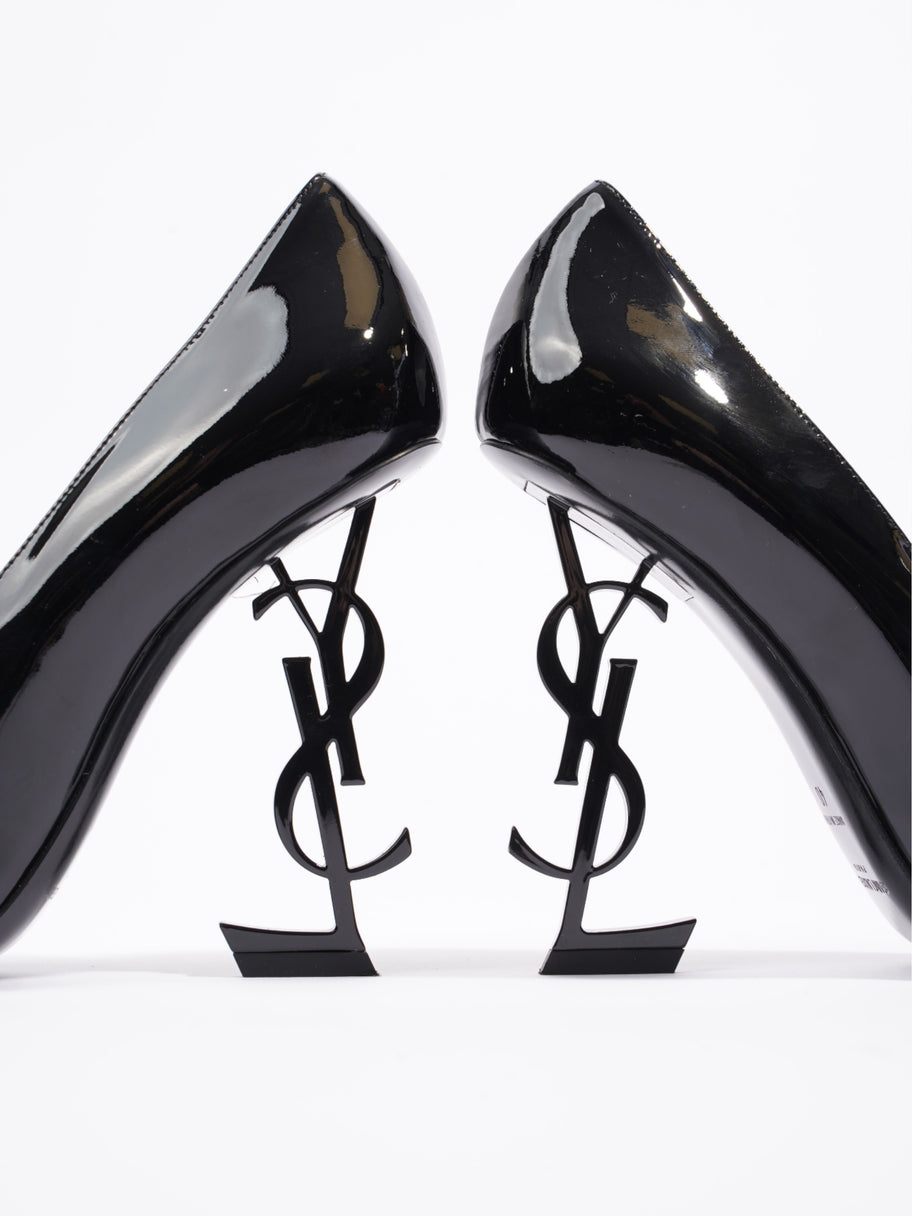 Saint Laurent Opyum Heels 110 Black Patent Leather EU 40 UK 7 Image 9