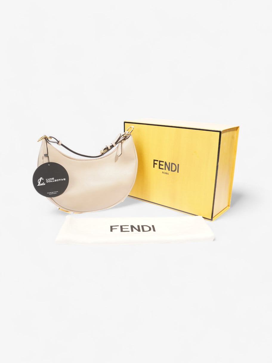 Fendi Fendigraphy Dove Grey Calfskin Leather Small Image 8