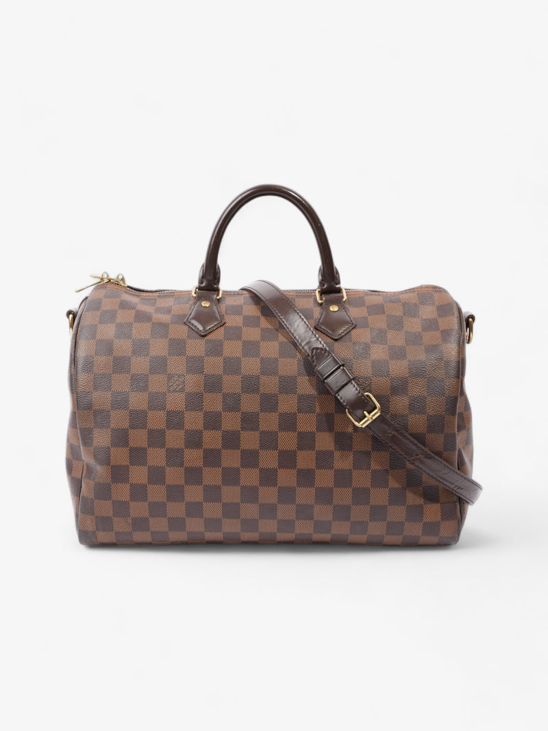  Louis Vuitton Speedy Bandoulière 35 Damier Ebene Coated Canvas