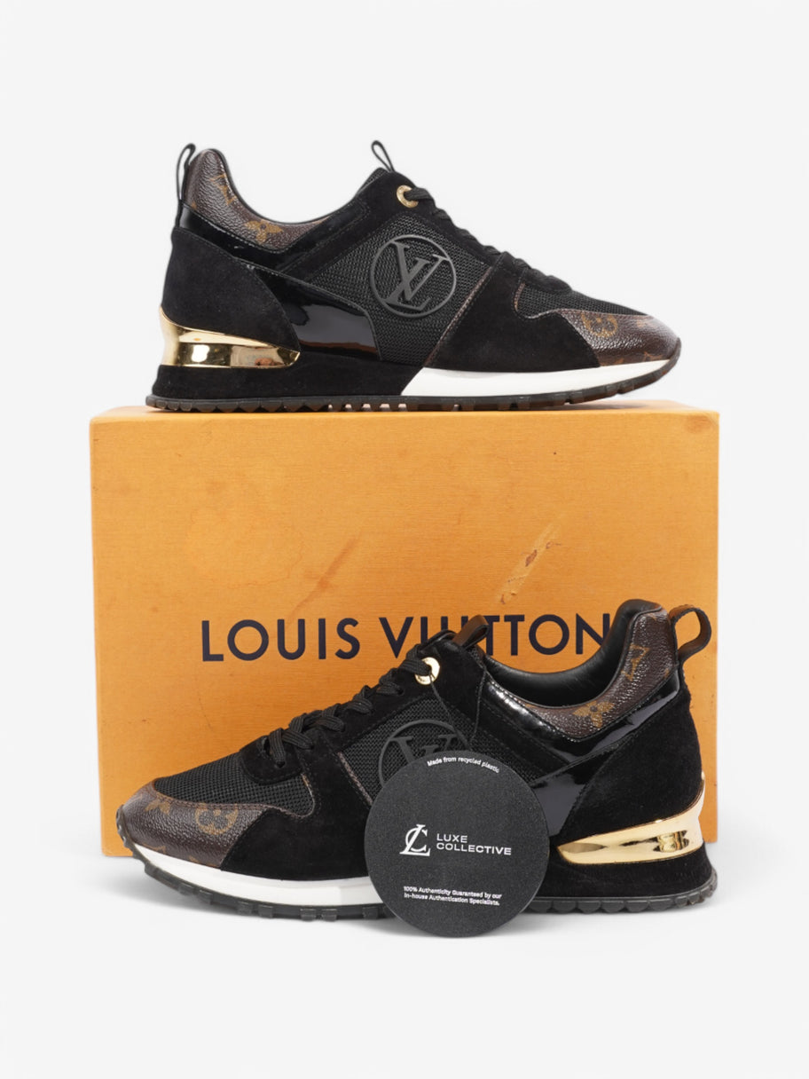 Louis Vuitton Run Away Black / Monogram Mesh EU 38 UK 5 Image 10