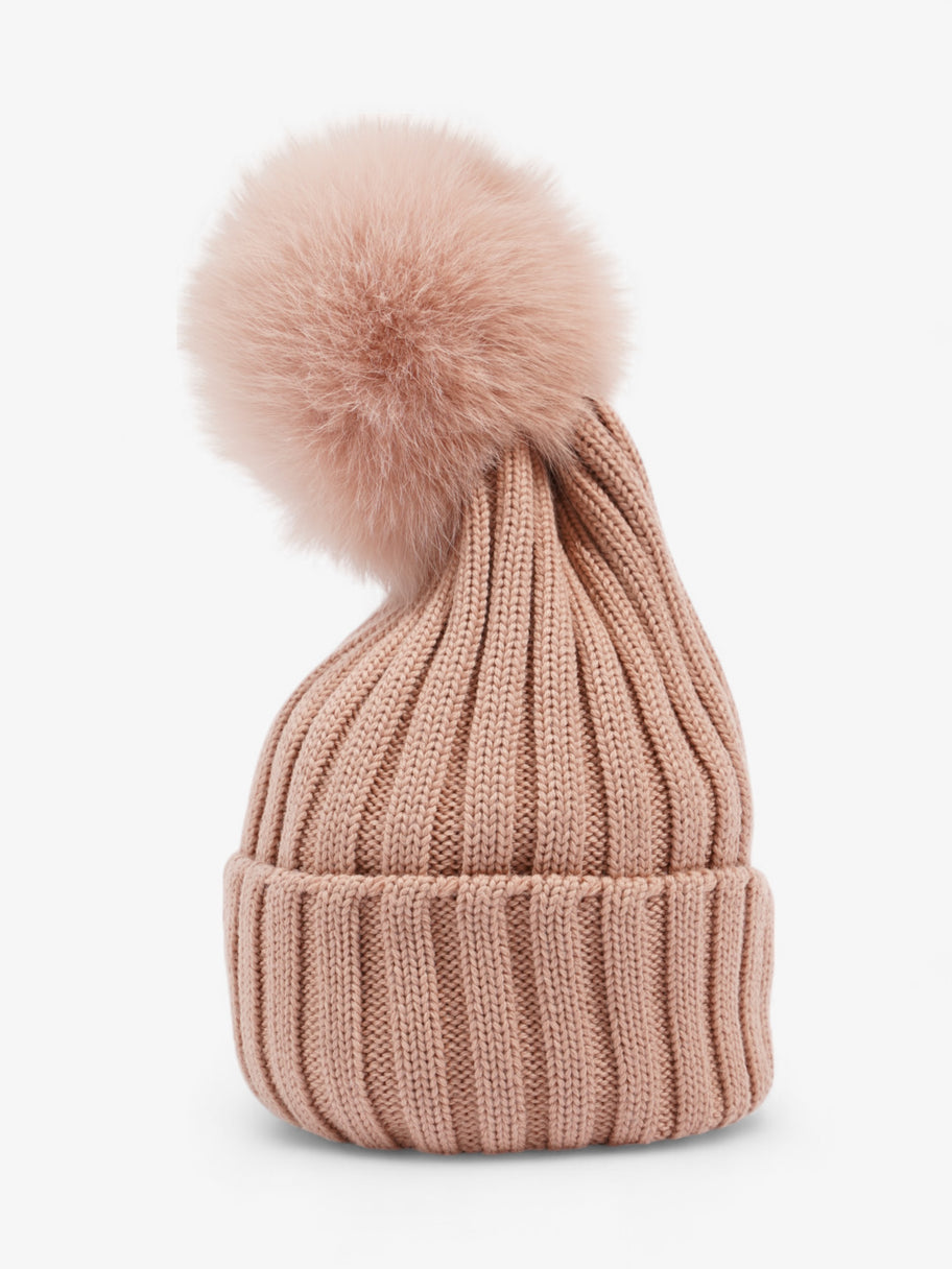 Moncler Berretto Pink Wool Image 2