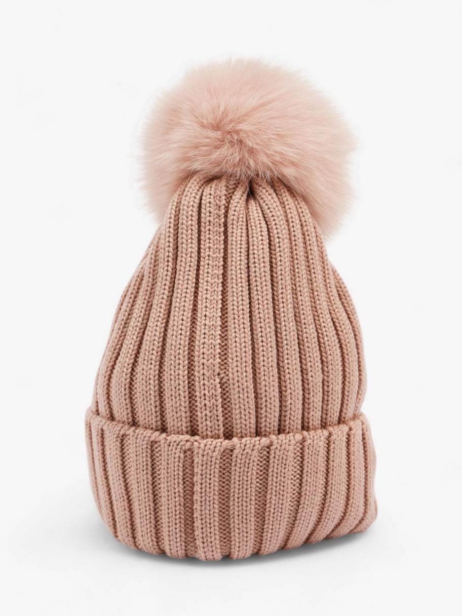 Moncler Berretto Pink Wool Image 3