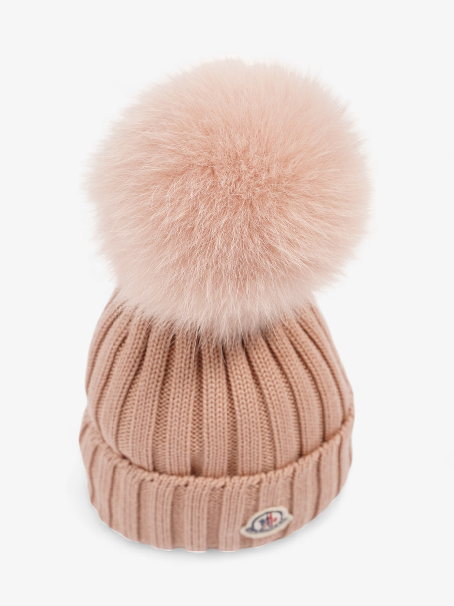 Moncler Berretto Pink Wool Image 5