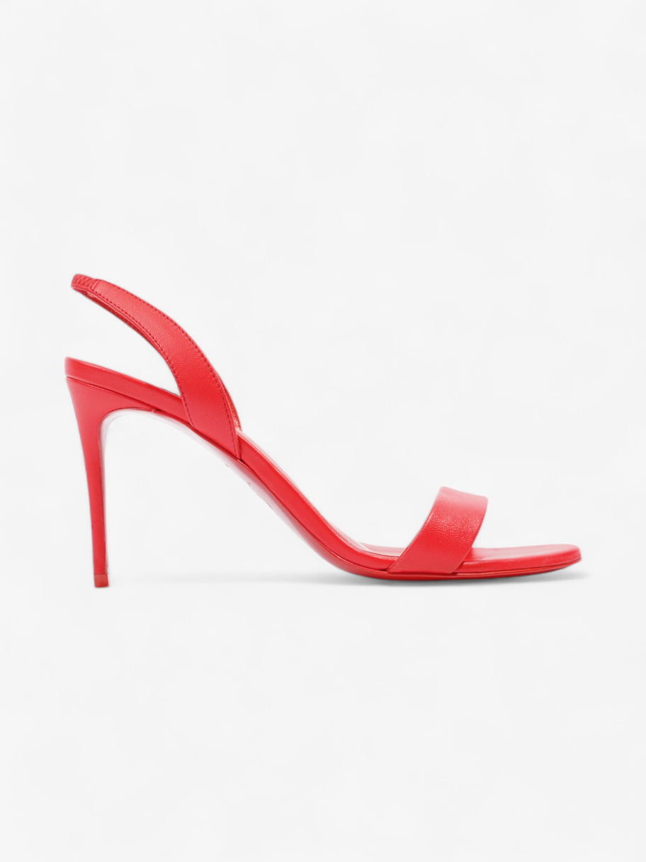 Christian Louboutin O Marilyn 85 Red Leather EU 38 UK 5 Image 1