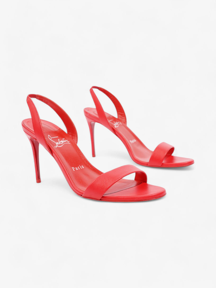 Christian Louboutin O Marilyn 85 Red Leather EU 38 UK 5 Image 2