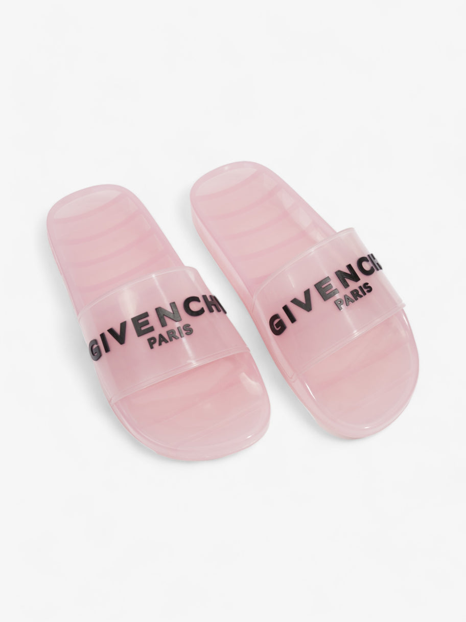 Givenchy Logo Slider Blossom Pink Polyurethane EU 40 UK 7 Image 7