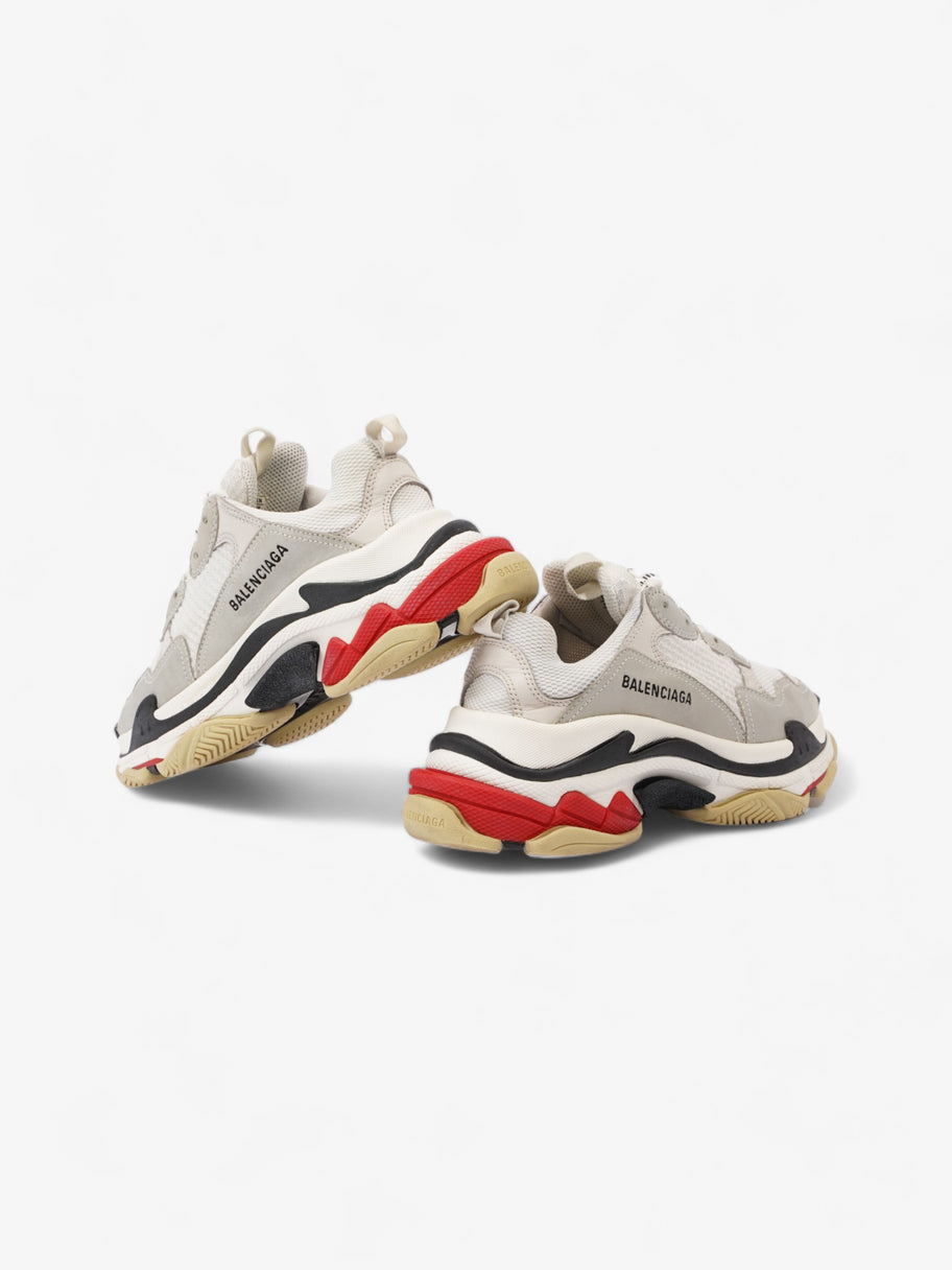 Balenciaga Triple S White / Black / Red Mesh EU 40 UK 6 Image 10