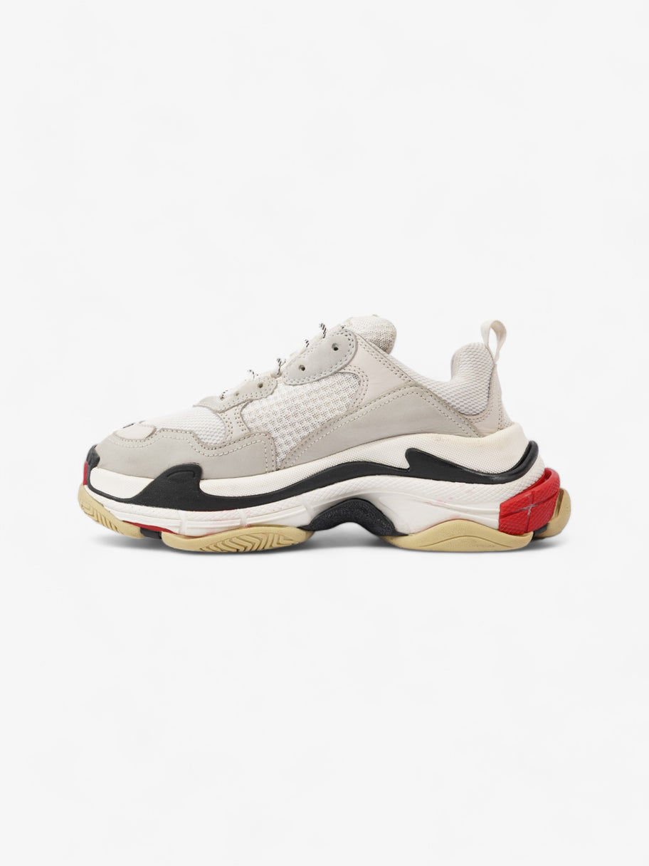 Balenciaga Triple S White / Black / Red Mesh EU 40 UK 6 Image 3