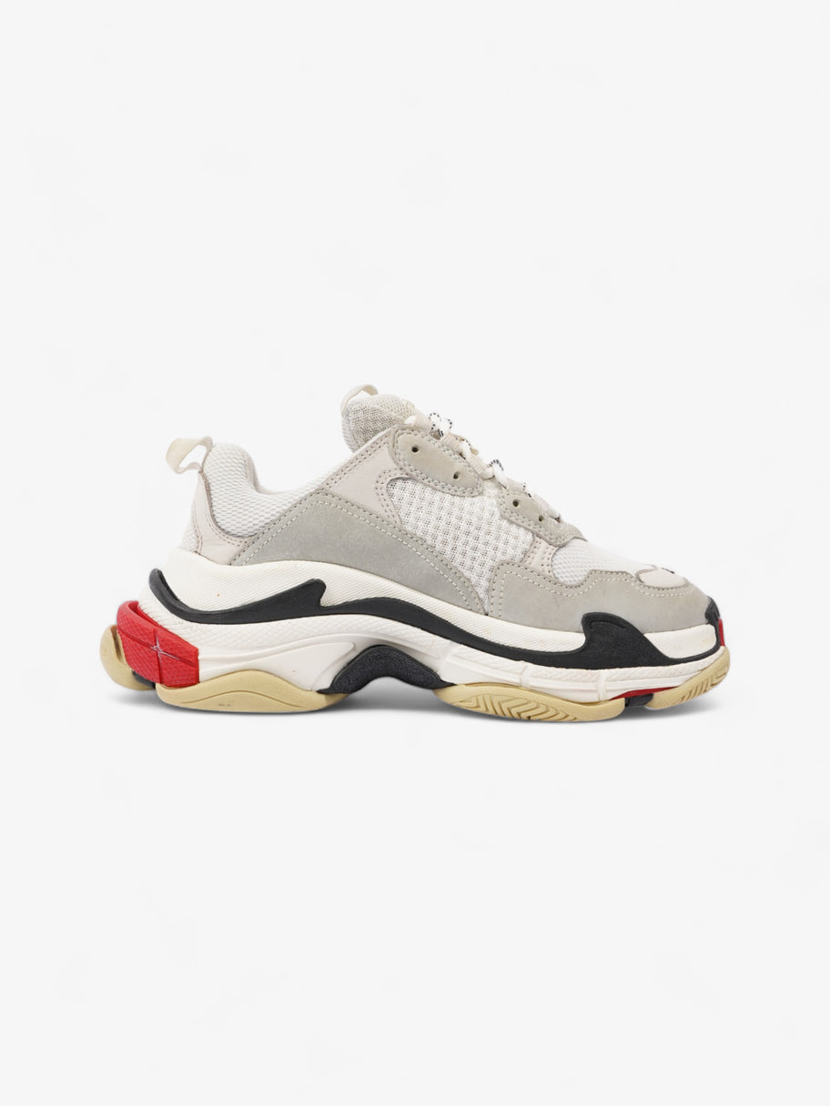 Balenciaga Triple S White / Black / Red Mesh EU 40 UK 6 Image 4