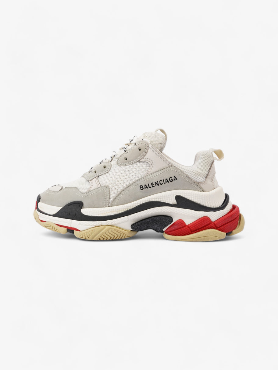 Balenciaga Triple S White / Black / Red Mesh EU 40 UK 6 Image 5