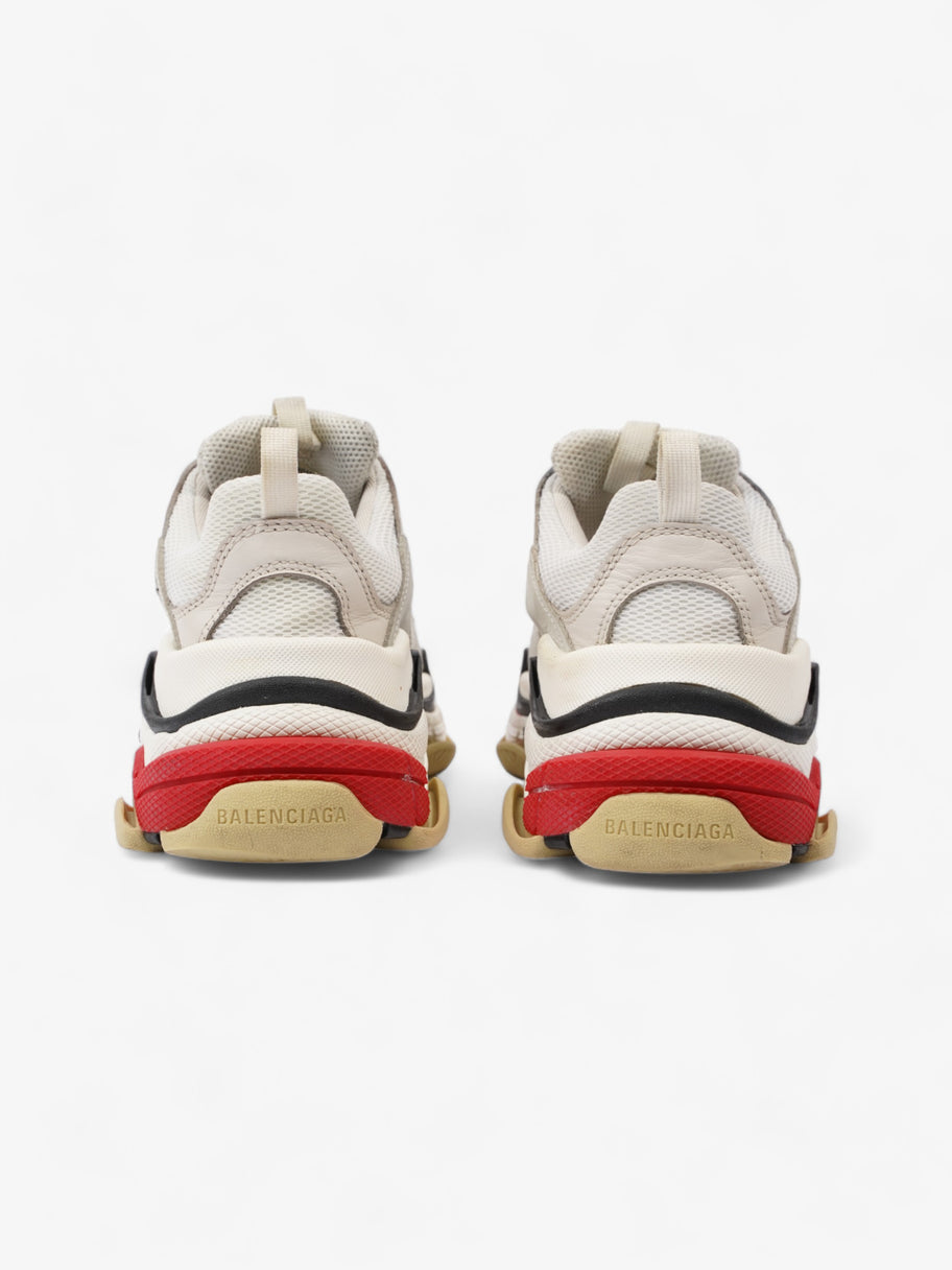 Balenciaga Triple S White / Black / Red Mesh EU 40 UK 6 Image 6