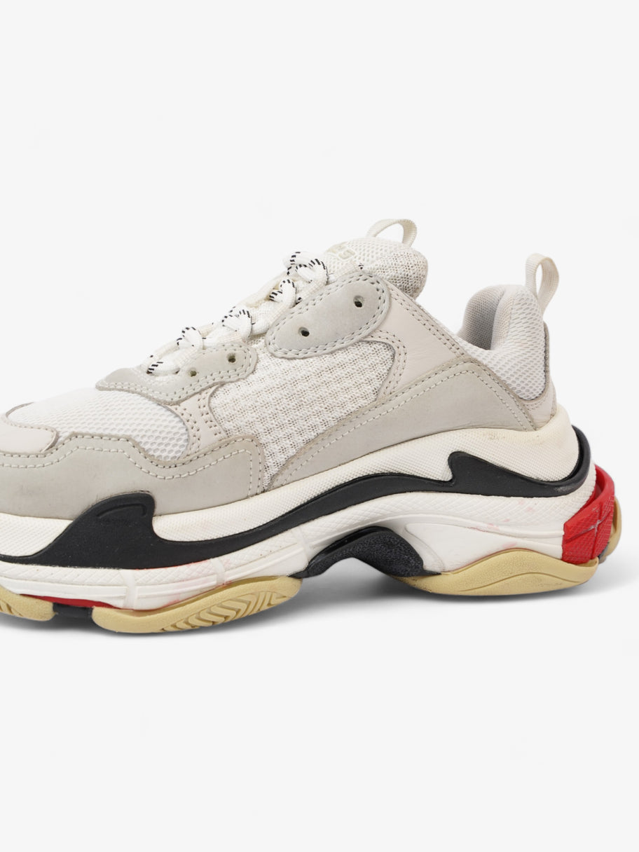 Balenciaga Triple S White / Black / Red Mesh EU 40 UK 6 Image 9