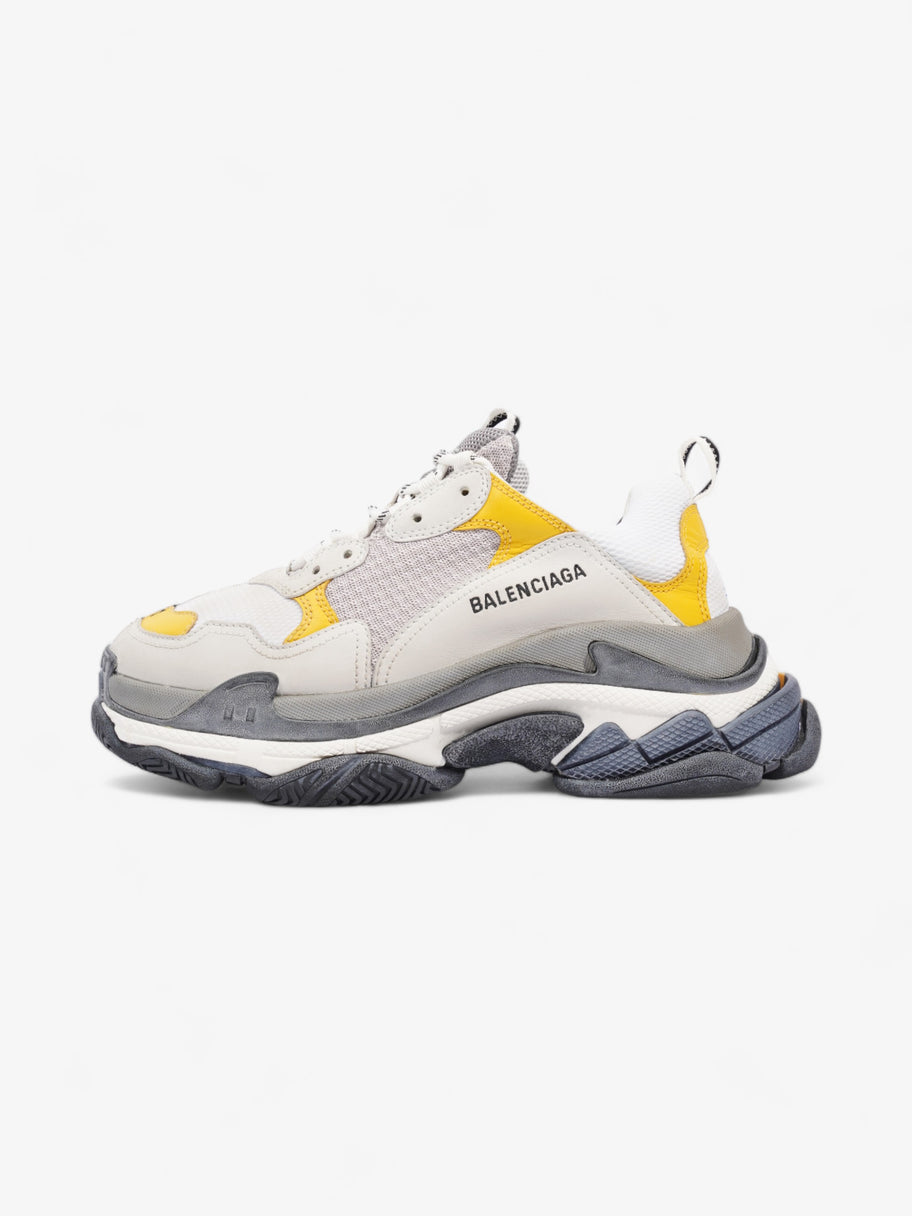 Balenciaga Triple S Half & Half Grey / Red / Yellow Mesh EU 41 UK 7 Image 5