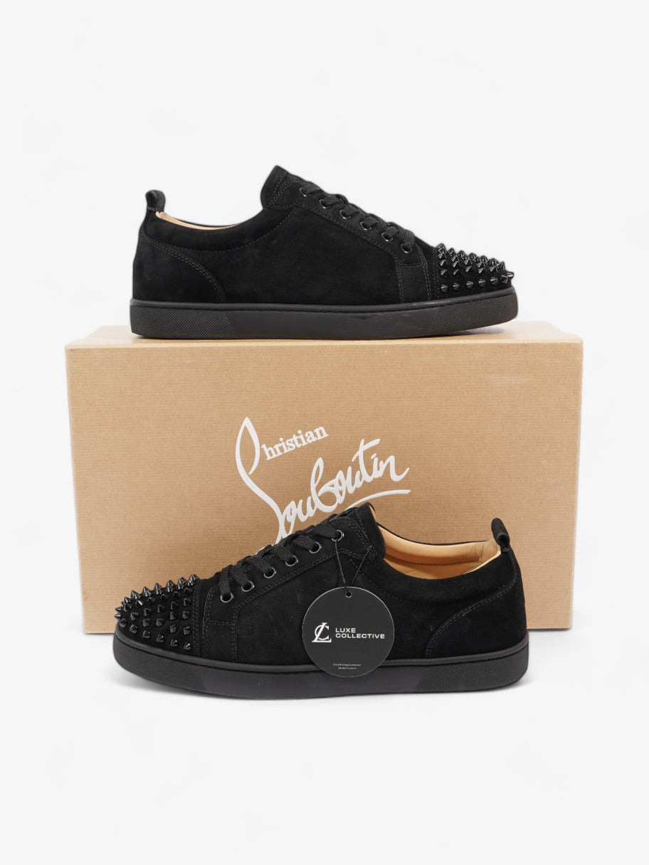 Christian Louboutin Louis Junior Spikes Sneakers Black Suede EU 41.5 UK 7.5 Image 10