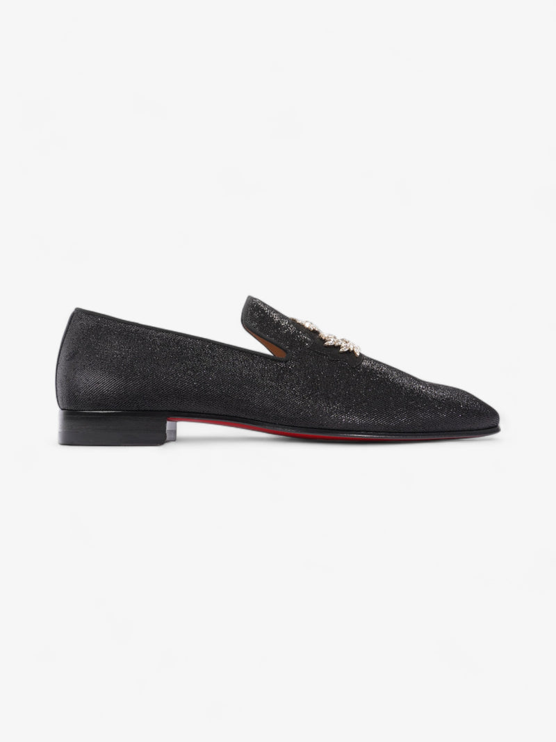  Christian Louboutin Embellishe Bijou Black Mesh EU 43 UK 9