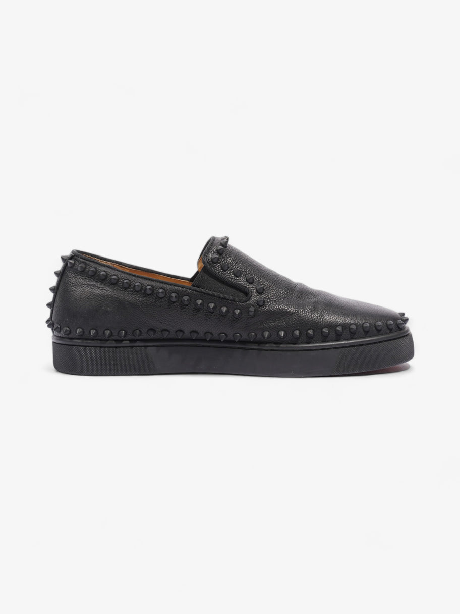 Christian Louboutin Roller-Boat Black Leather EU 42.5 UK 8.5 Image 4