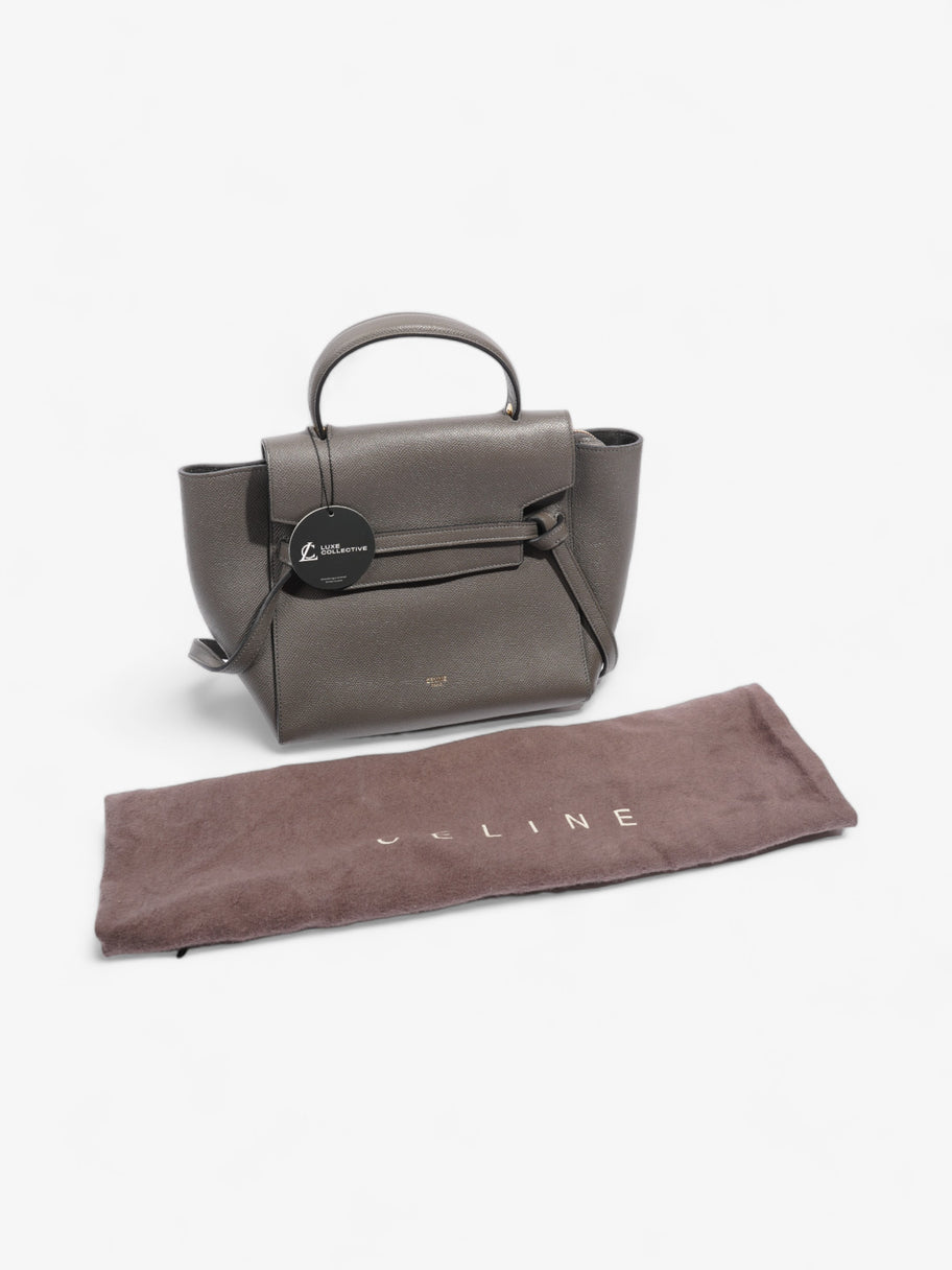 Celine Belt Bag Grey Leather Mini Image 10