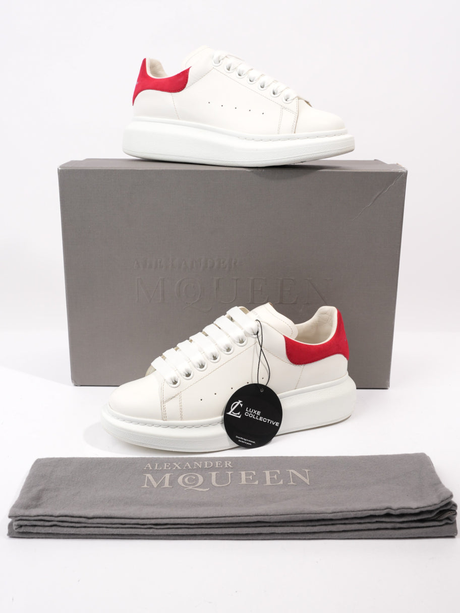 Alexander McQueen Oversized Sneakers White / Red Tab Leather EU 37 UK 4 Image 10