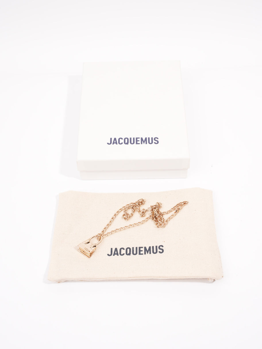 Jacquemus Le Collier Chiquito Light Gold Base Metal Image 5