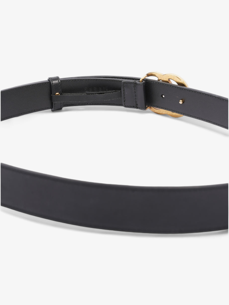 Gucci Double G Belt Black Leather 90cm 36