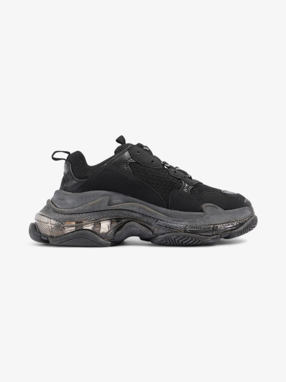 Balenciaga Triple S Clear Sole Black Mesh EU 39 UK 6 Image 4