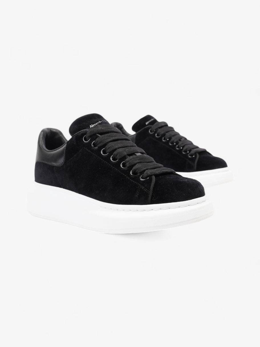 Alexander McQueen Oversized Sneakers Black Velvet EU 37 UK 4 Image 2