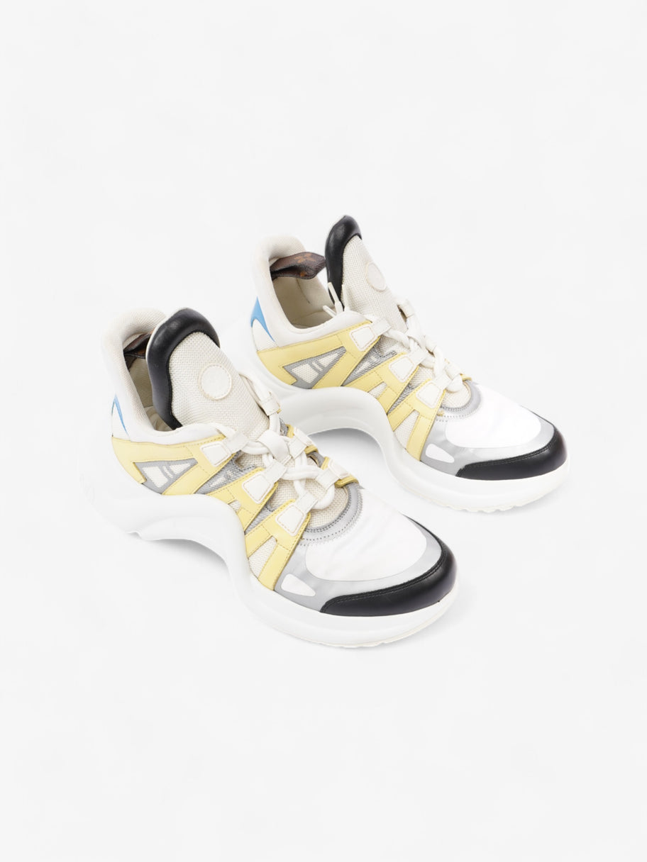 Louis Vuitton Archlight Sneakers White  / Yellow / Grey Mesh EU 39 UK 6 Image 2