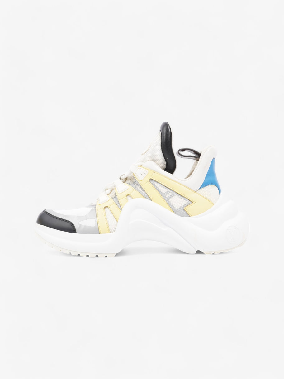 Louis Vuitton Archlight Sneakers White  / Yellow / Grey Mesh EU 39 UK 6 Image 5