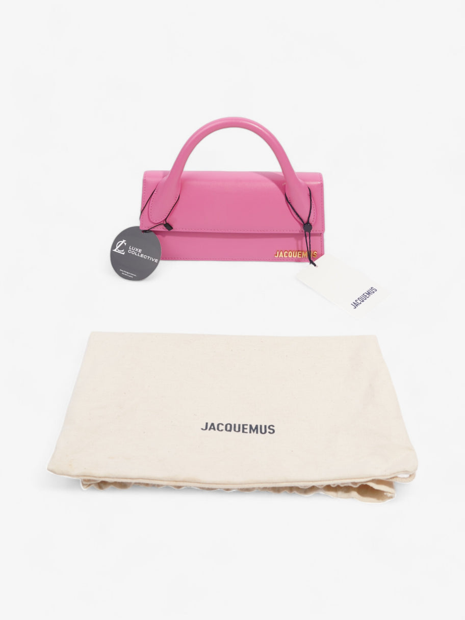 Jacquemus Le Chiquito Long Bag Pink Leather Image 9