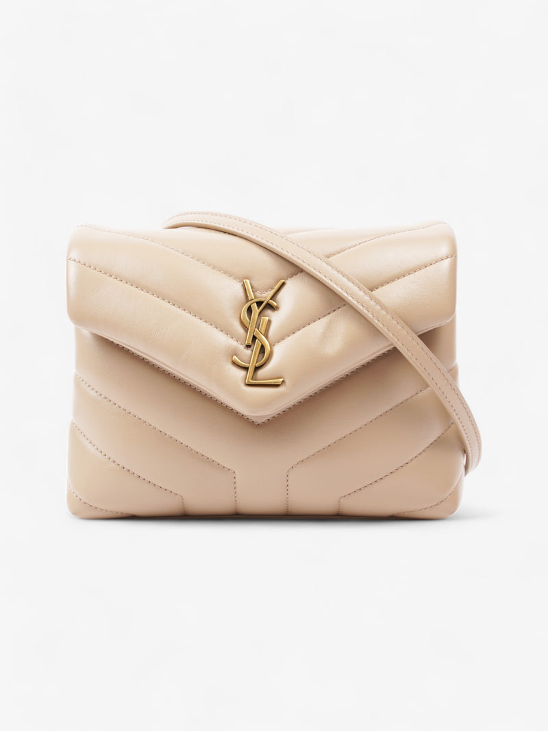  Saint Laurent Lou Lou Beige Calfskin Leather Toy