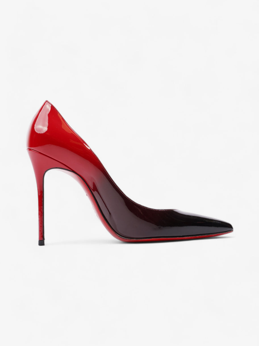 Christian Louboutin Decollete 554  100 Black / Red Patent Leather EU 38 UK 5 Image 4