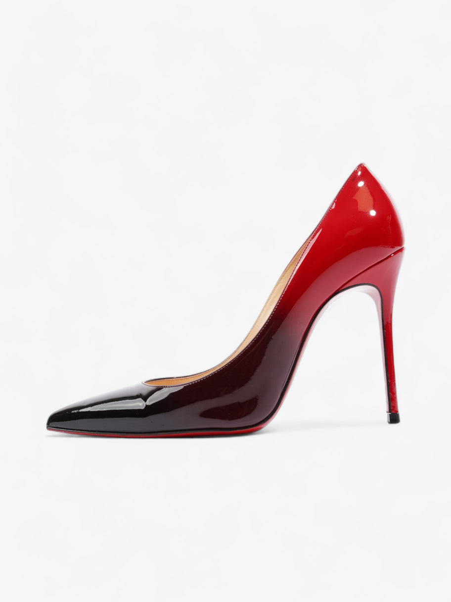 Christian Louboutin Decollete 554  100 Black / Red Patent Leather EU 38 UK 5 Image 5