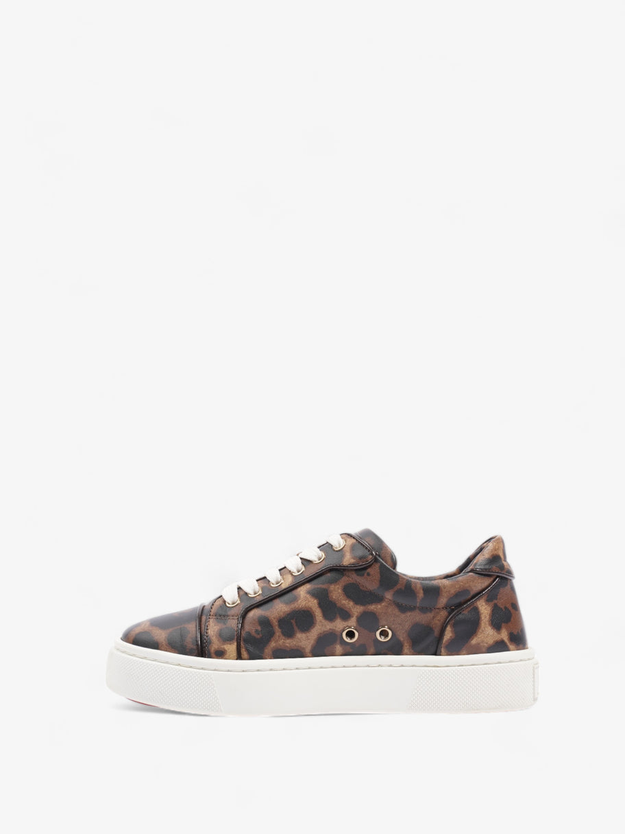 Vierissima Flat Sneakers Leopard Print Leather EU 37.5 UK 4.5 Image 3