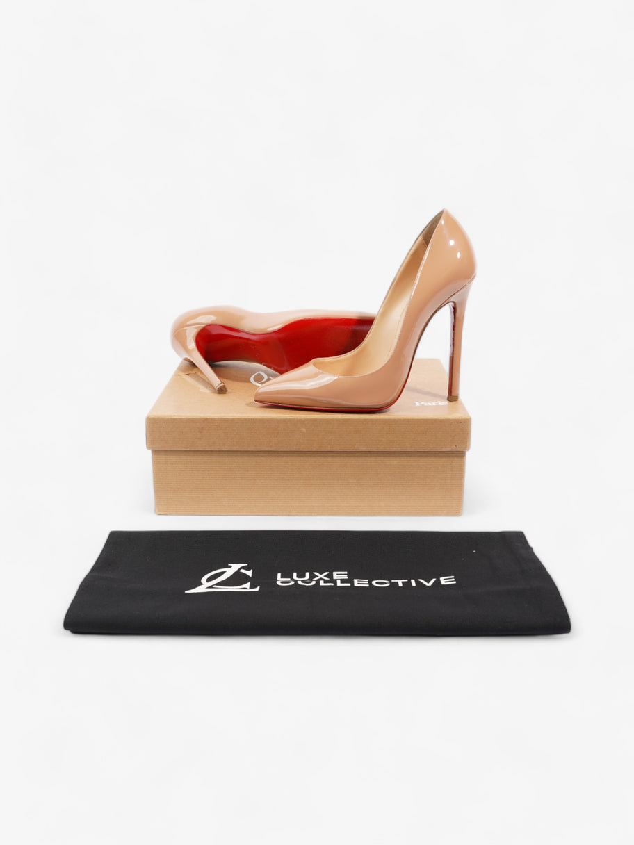 Christian Louboutin So Kate 120mm Nude Patent Leather EU 38 UK 5 Image 10