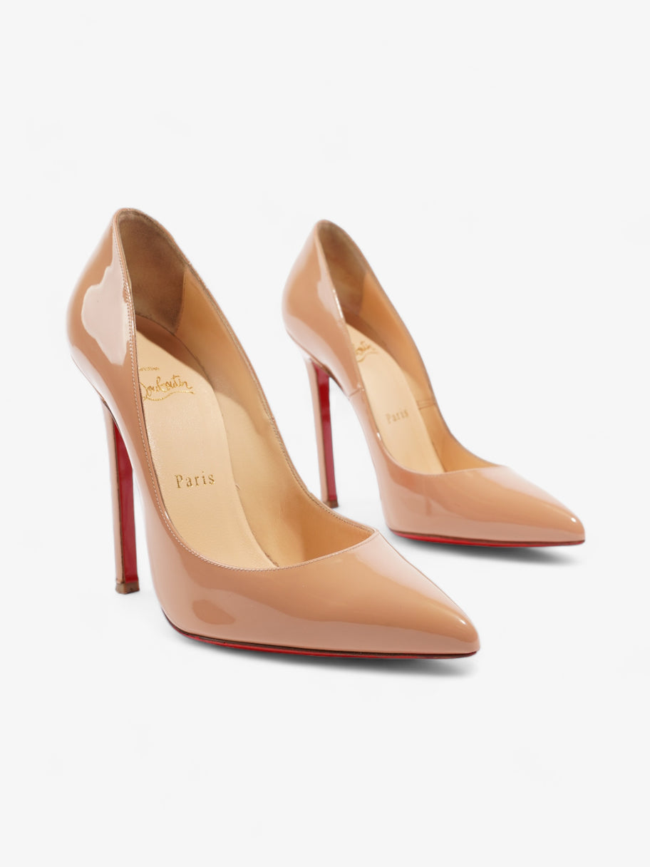 Christian Louboutin So Kate 120mm Nude Patent Leather EU 38 UK 5 Image 2