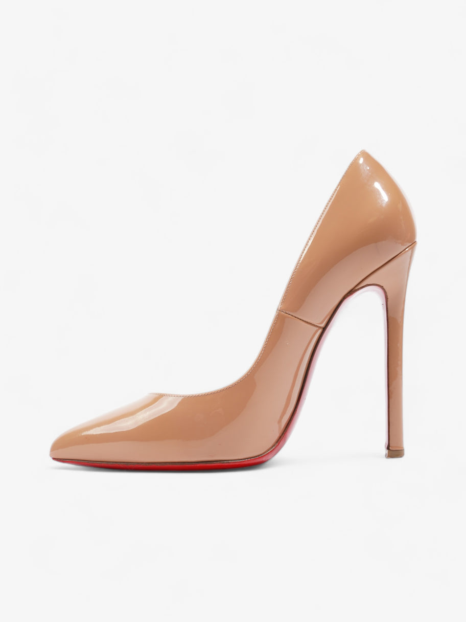 Christian Louboutin So Kate 120mm Nude Patent Leather EU 38 UK 5 Image 3