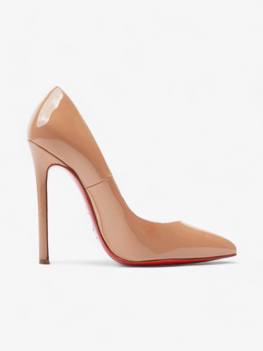 Christian Louboutin So Kate 120mm Nude Patent Leather EU 38 UK 5 Image 4